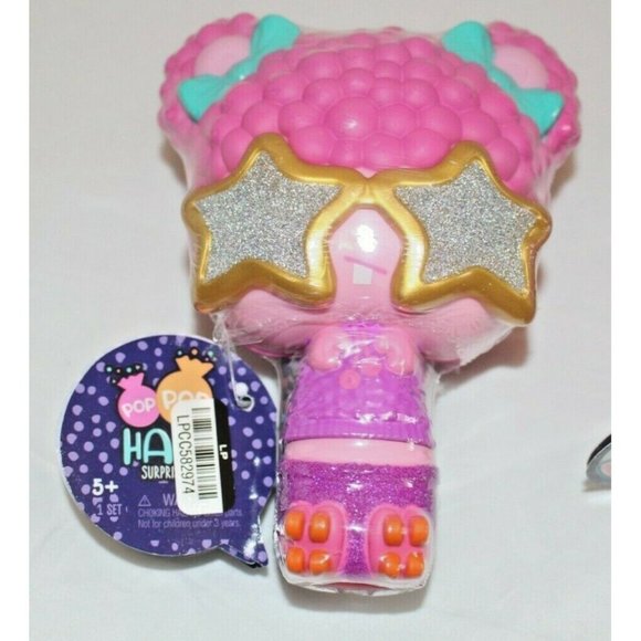 Set Of 2 Pop Pop Hair Surprise 3 In 1 Pop Pets With Long Brushable Hair - Picture 4 of 4